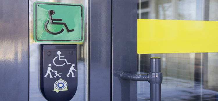 automatic handicap door opener in San Jacinto