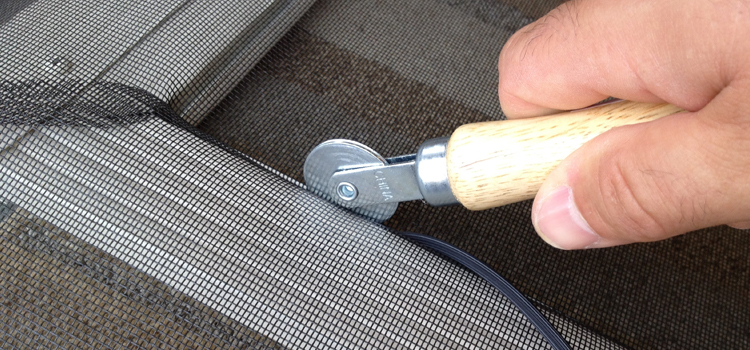 metal screen door repair in San Jacinto